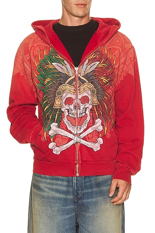 x Fuerza Immortal Zip Hoodie Affliction