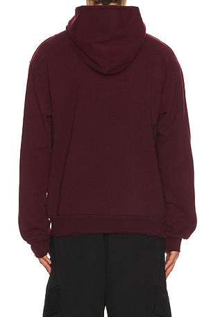 Affliction Crows Hoodie in Burgundy