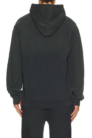 Affliction Winged Up Hoodie in Grey