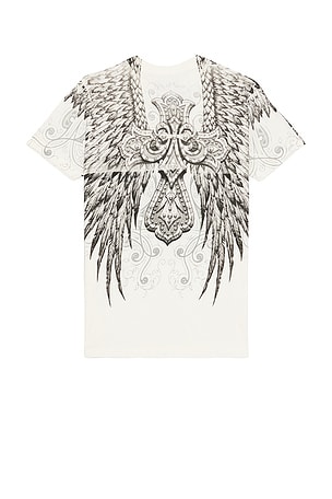 Affliction Kingdom Tee in White