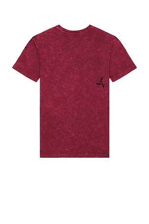 Affliction Crows Tee in Red