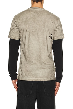 Affliction River Long Sleeve Tee in Black
