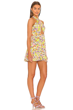 AFRM Izzy Mini Dress in Multi