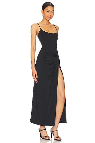 AFRM Deleon Maxi Dress in Black