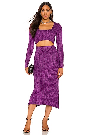 knee length dresses for ladies Skye Midi Dress – Marine Layer main image 0