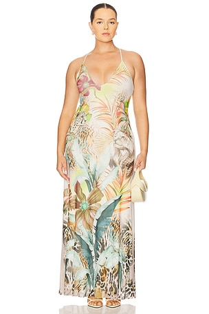 AFRM Romy Dress in Orange