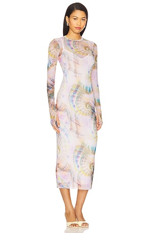 AFRM Ashland Dress in Pink
