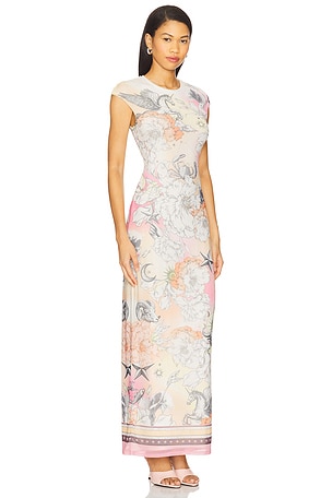 AFRM Cody Dress in White