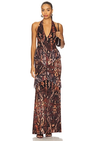 Athens Crochet Lace Maxi Dress AFRM
