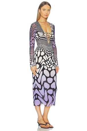 AFRM Cambria Dress in Purple