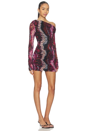 AFRM Montana Silken Lace Dress in Pink