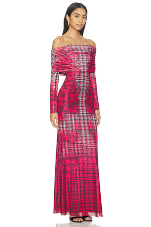 AFRM Thelma Maxi Dress in Red