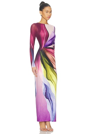 AFRM Phyll Dress in Pink,Purple