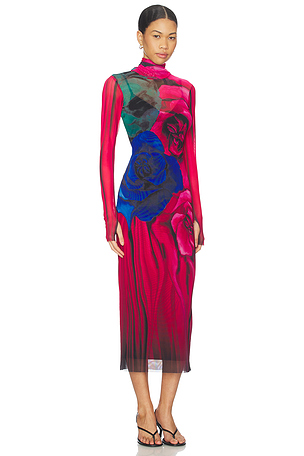 AFRM Shailene Dress in Red