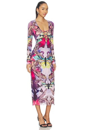 AFRM Cambria Dress in Purple