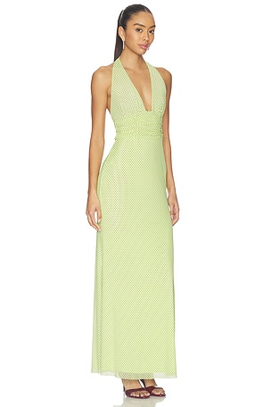 AFRM Anja Dress in Green