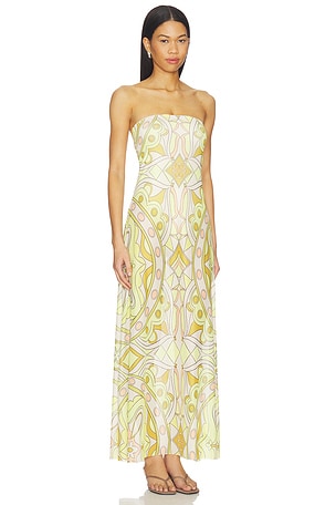 AFRM Alfie Dress in Yellow,Neutral