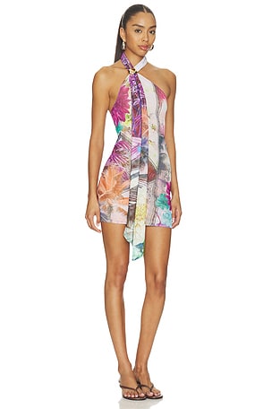 AFRM Brylee Dress in Beige