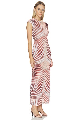 AFRM Mylo Dress in Brown