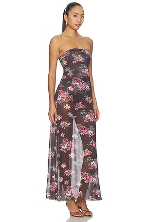 AFRM Alfie Dress in Brown. Size XXS. Also