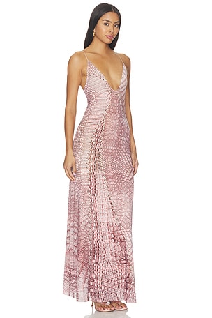 AFRM Romy Dress in Brown. Size XXS. Also