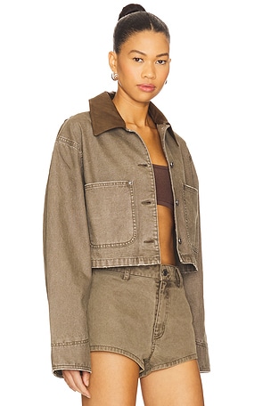 AFRM Wrenley Jacket in Olive