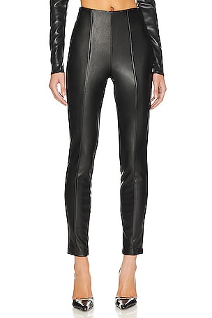 Tiana Black Wet Look Leggings  Leather leggings fashion, Wet look leggings,  Sporty outfits