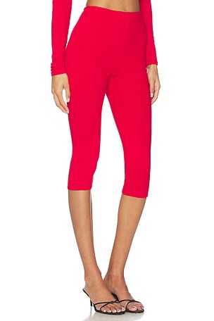 Afrm ettie capri leggeng en color rojo