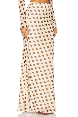 AFRM Tegan Skirt in Cream