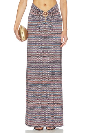 Carr Shiny Knit Skirt AFRM