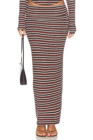 ESIN COZY RIB スカート AFRM