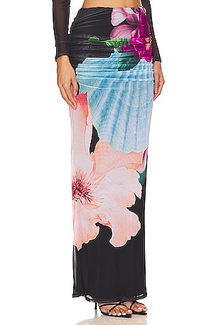 AFRM Bevin Skirt in Black