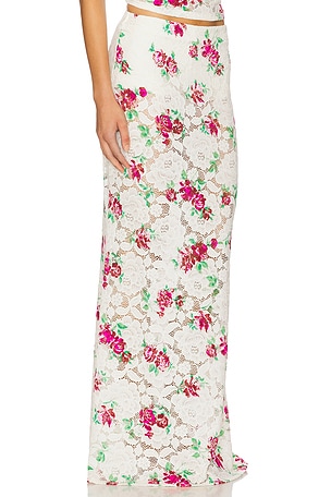 AFRM Caella Skirt in White