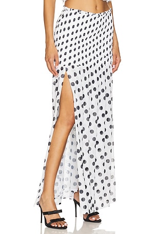 AFRM Quincy Skirt in White