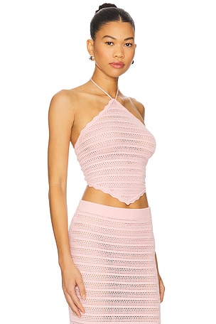 AFRM Estelle Top in Pink