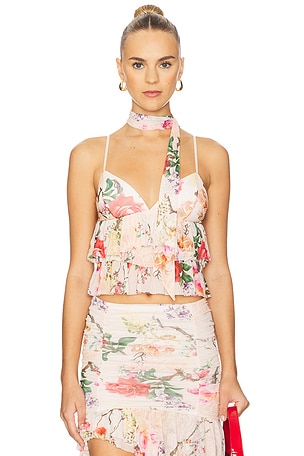 Gisela Clip Dot Top AFRM