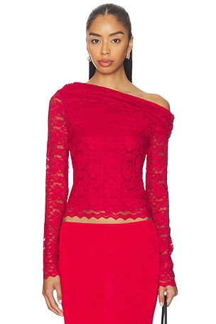 Barry Silken Lace Top AFRM