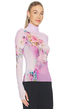 AFRM Zadie Top in Pink. Size XXS. Also