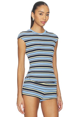 AFRM Nolan Top in Blue