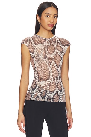 AFRM Nina Top in Beige