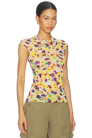 AFRM Nina Top in Yellow