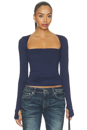 ТОП INES KNIT CREPE AFRM