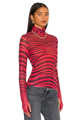 AFRM Zadie Top in Red