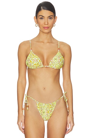 Capri Beaded Bikini Top AFRM