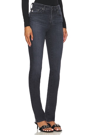 AG Jeans Mari Extended Skinny in Black