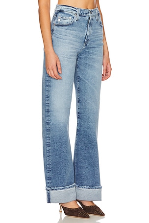 AG Jeans Kora Wide Leg in Denim-Light