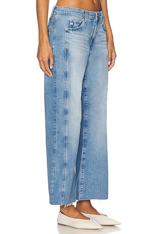 AG Jeans Saige Wide Leg Crop Jeans in Blue