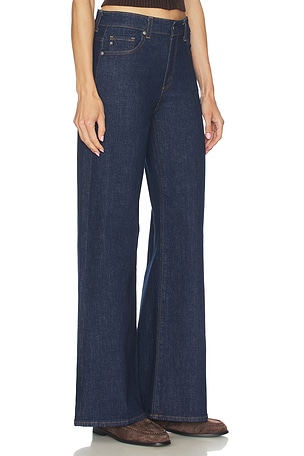 AG Jeans Saige Wide Leg Jeans in Blue