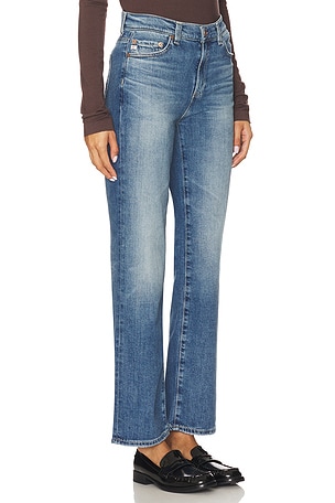 AG Jeans Brinley Straight Jeans in Blue. Size 33. Also