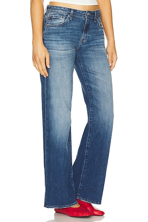 AG Jeans Adria Wide Leg Jeans in Blue. Size 33. Also